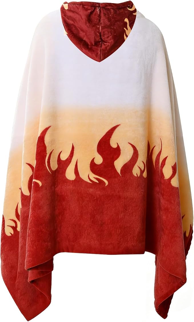 Juejuezi Hooded Wearable Blanket Hoodie Throw Blanket Cloak Cosplay Costume by Juejuezi