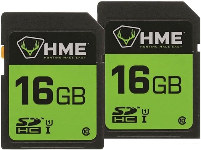 HME SD Cards - Compact Durable Reliable High-Speed Memory Cards Compatible by HuntingMadeEasy