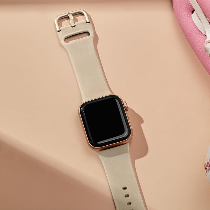 Sport Band Compatible with Apple Watch Bands 49mm 46mm 45mm 44mm 42mm 41mm 40mm - Image 4