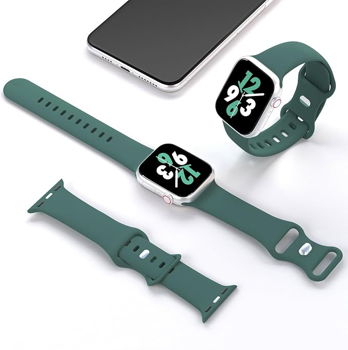 Sport Band Compatible with Apple Watch 38mm 40mm 41mm 42mm 44mm 45mm 46mm 49mm - Image 2