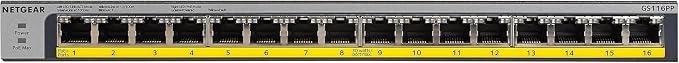 NETGEAR 16-Port Gigabit Ethernet Unmanaged PoE Switch - - Image 7