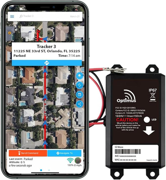 Optimus Wired GPS Tracker for Vehicles by OptimusTracker