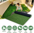 0.8 Inch Grass Height Artificial Grass 10FT x 28FT Customizable Flame Retardant - Image 3