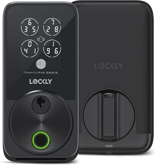 Lockly Secure Pro Smart Door Lock, Fingerprint Keyless Entry Door Lock by Lockly
