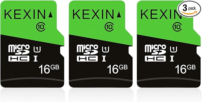 KEXIN 16GB Micro SD Card 3 Pack by Home