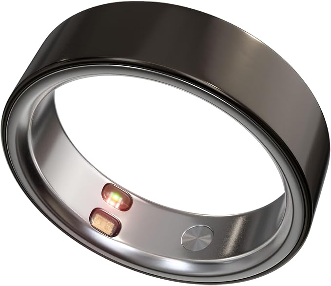 Smart Ring Health Tracker 5ATM Waterproof Sport Ring Exclusive Vibration Alerts by Unknown