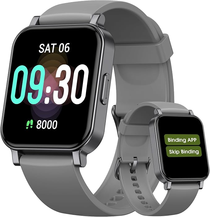 Pedometer Watch Senior Friendly No App/Phone Required, Waterproof Fitness by TYKOIT