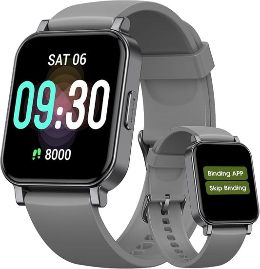 Pedometer Watch Senior Friendly No App/Phone Required, Waterproof Fitness by TYKOIT