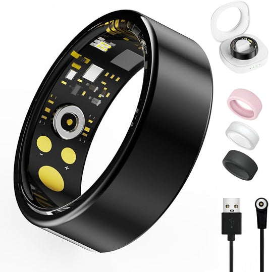 Smart Ring for Women Men, Health Tracker by Oucscru-SmartHealthDevices