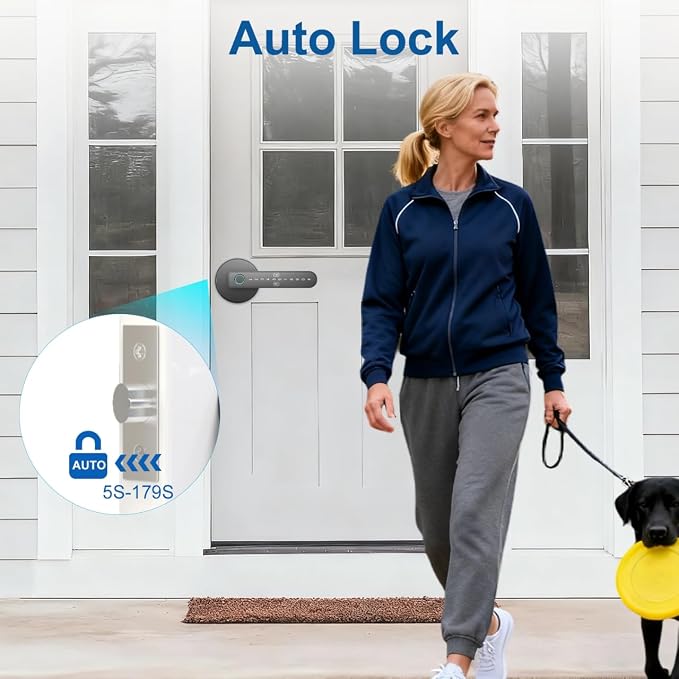 BIWIBON Fingerprint Door Lock – Fingerprint Door Knob - Image 9