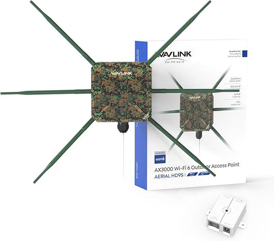 WAVLINK AX3000 Outdoor Mesh WiFi Access Point, 2026 New Model Long Range by WAVLINK%C2%AE