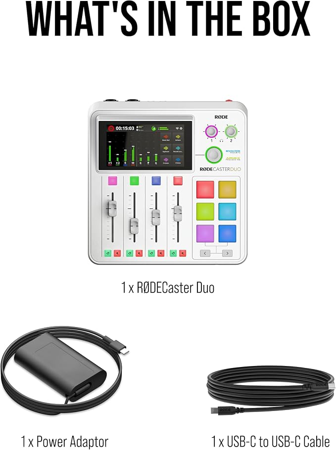 RØDE RØDECaster Duo Compact All-in-One Audio Production Solution - Image 9
