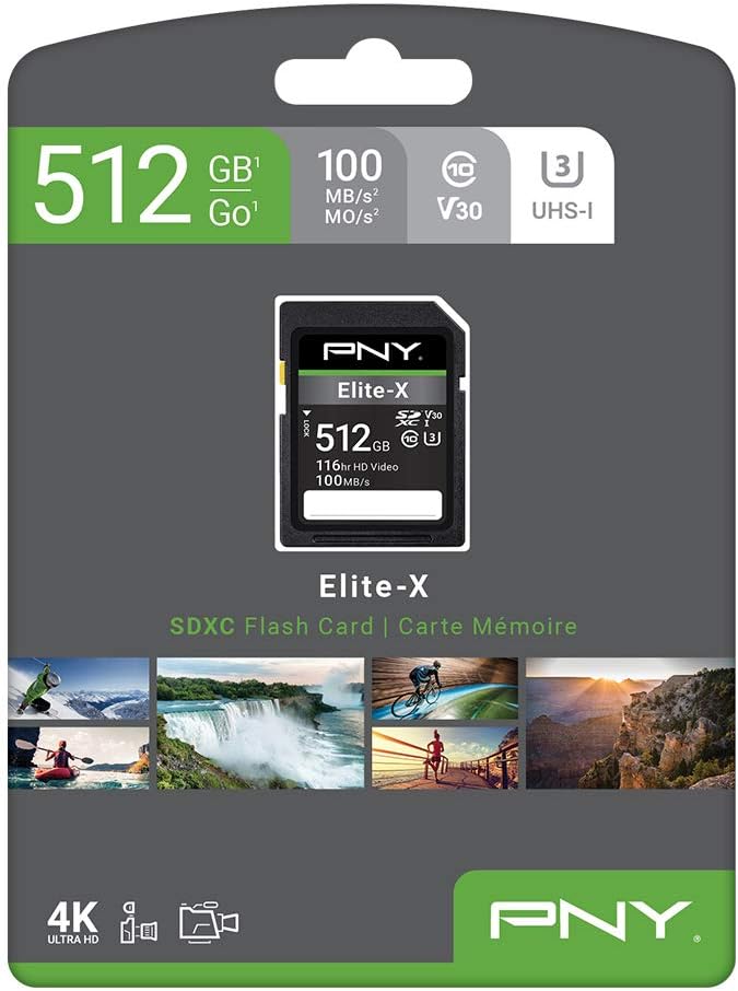 PNY 512GB Elite-X Class 10 U3 V30 SDXC Flash Memory Card - Image 9