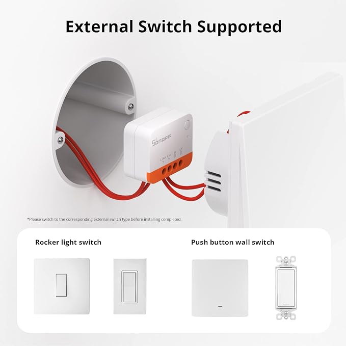 SONOFF Zigbee Smart Switch, No Neutral Conductor Required, Compatible - Image 8