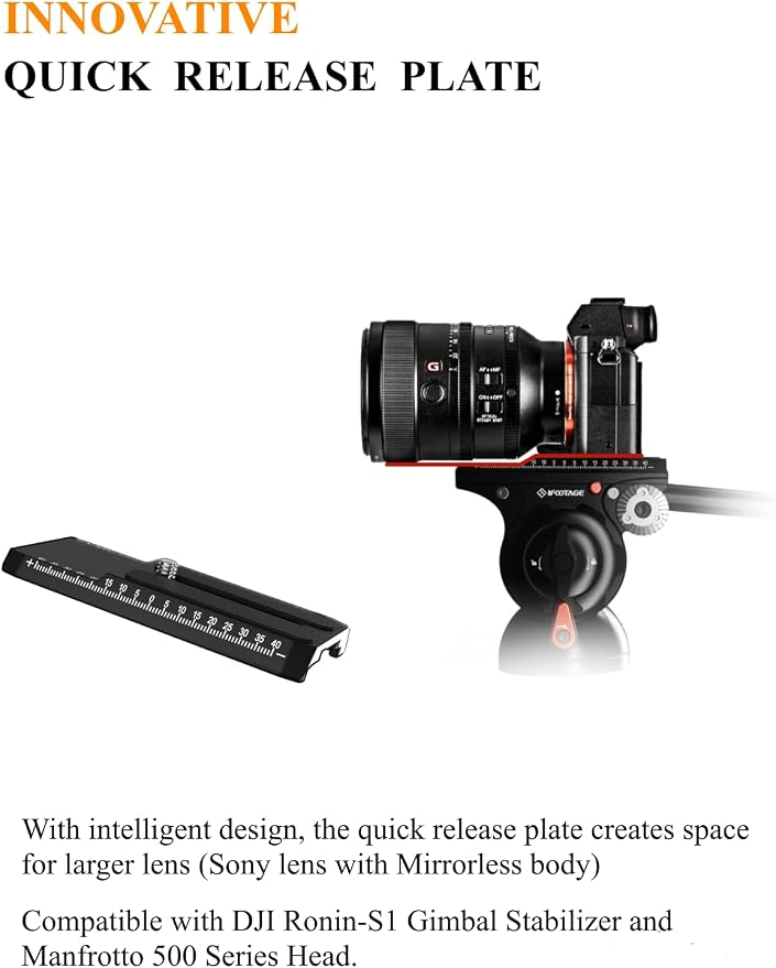 IFOOTAGE Monopod Cobra 3 Strike A150S+K5S, 1/4'' & 3/8'' Quick Release - Image 6