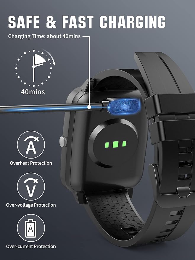 TiMOVO 2Pcs Smart Watch Charger Compatible - Image 5