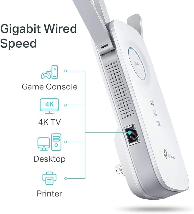 TP-Link AC1750 WiFi Extender, PCMag Editor's Choice, Dual Band WiFi Repeater - Image 6