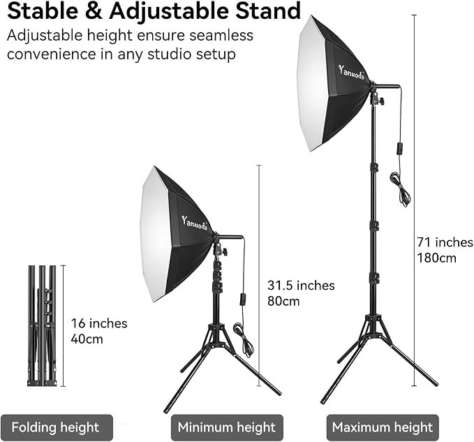 Softbox Lighting Kit 20"x20" - Image 5