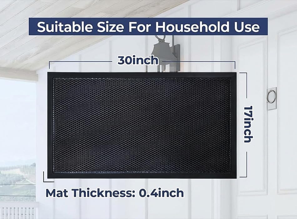 Muddy Mat® Meshy Mat™ Door Mat Heavy-Duty Quick-Dry Floor Mat, Sand & Dirt - Image 2