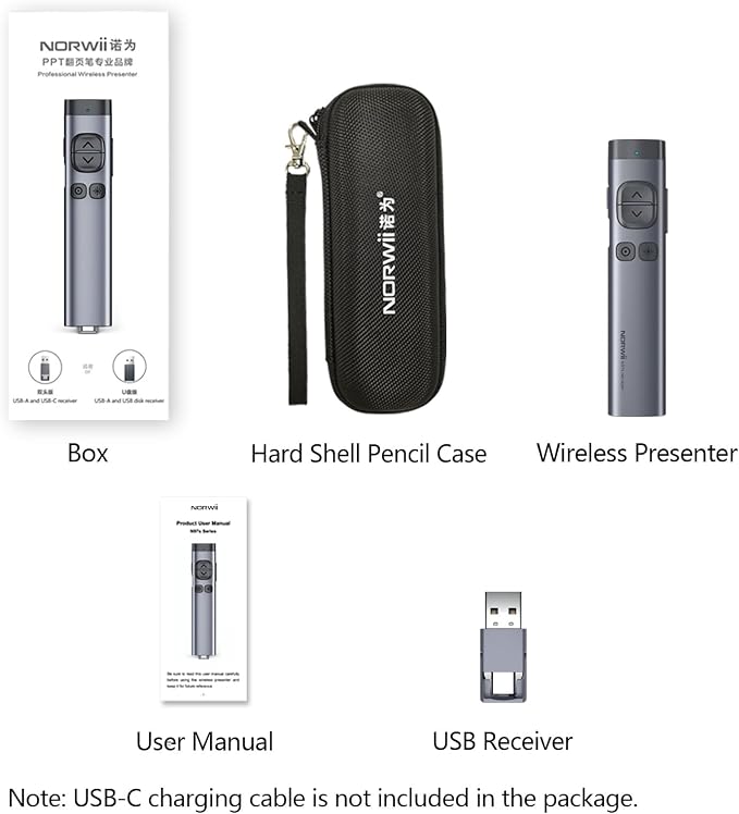 Norwii N97s TV Screen Presentation Clicker - Image 12