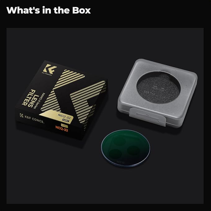 K&F CONCEPT FA301 Snap-On ND2-32 Filter - Image 8