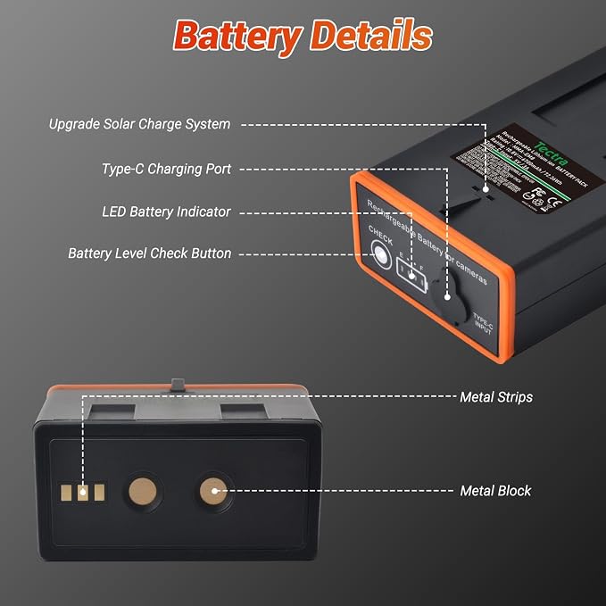 Tectra 2-Pack Rechargeable Battery - Image 7