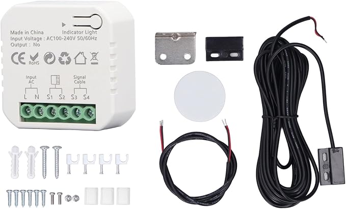 Garage Door Opener Kit, APP WiFi Remote Smart Garage Door Controller by Marhynchus