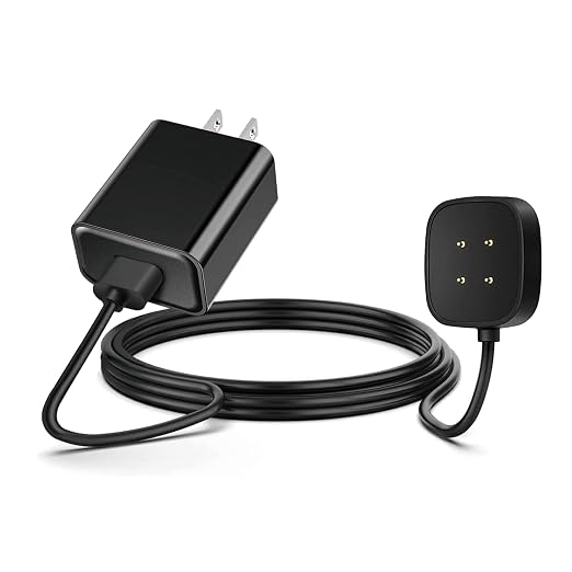 Fast Wall Charger for Fitbit Sense & Versa 3 Versa 4 & Replacement Google Pixel by WZHENB