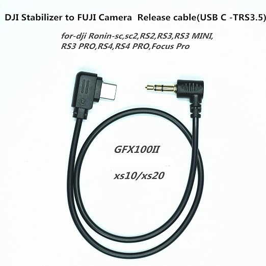 RSS-3.5mm DJI Ronin for Fuji GFX100II/xt50/xs10/x-s20/gfx100RF Cable for DJI - Image 8