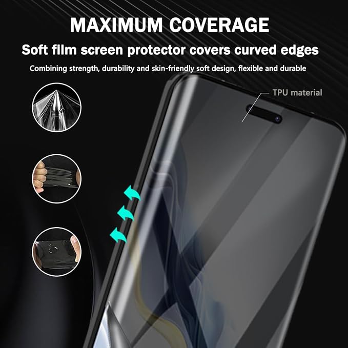 1 Pack for Honor Magic 6 Pro Privacy Screen Protector - Image 5