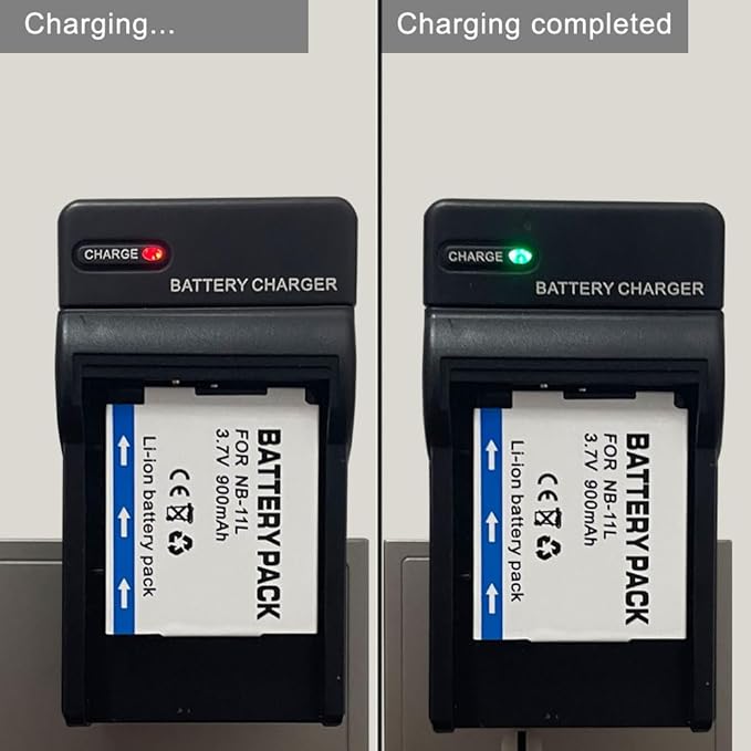 NB-11L NB-11LH Battery Charger for Canon PowerShot ELPH 150 ELPH 150 is - Image 4