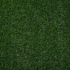 Fasmov Green Artificial Grass Rug Grass Carpet Rug 3.2' x 6.5', Realistic Fake - Image 3