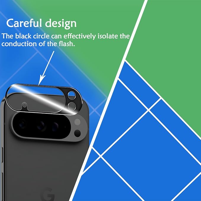 BIGFACE for Pixel 10 Pro Tempered Glass Screen Protector + Camera Lens - Image 4