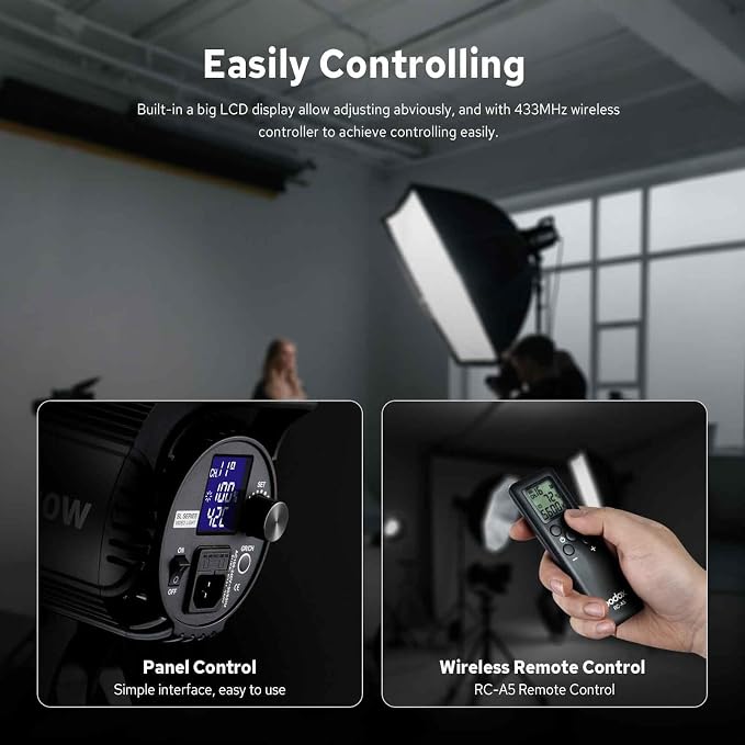 Godox SL60W LED Video Light, 60W 5600K Daylight LED Continuous Light SL-60W - Image 5