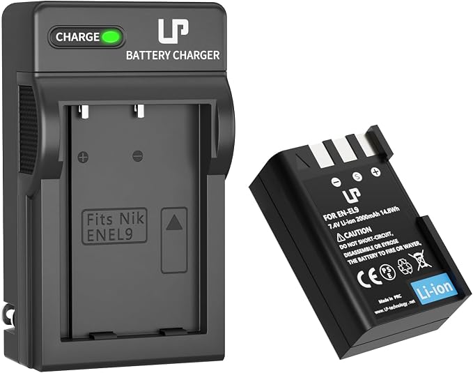 EN-EL9 EN EL9a Battery Charger Pack, LP Charger Pack Compatible by LP