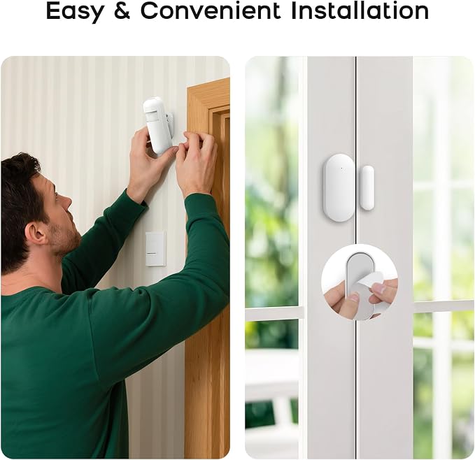 21Piece Wireless Home Security Systems, WiFi+4G App Control withReal-Time Alert - Image 2