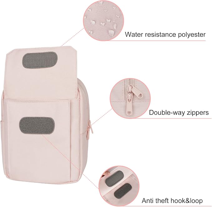 TULLIO Women Camera Bag, Small Lightweight Camera Sling Bag Waterproof - Image 2