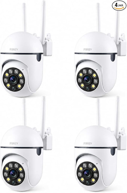 Security Camera Indoor 1080P Wired, Pan/Tilt Control, Two-Way Audio, Easy Setup by Unknown