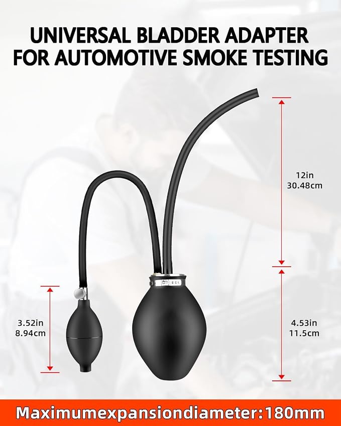 Universal Easy Intake Adapter for Smoke Machine Automotive, Inflatable Air - Image 9