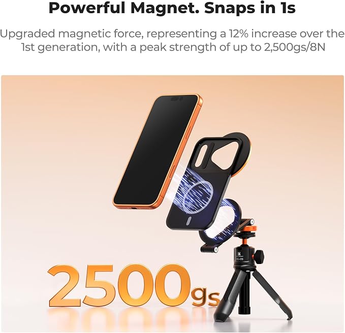 K&F CONCEPT Double-Sided Magnetic Lens Filter Mount Adapter, Compatible - Image 3
