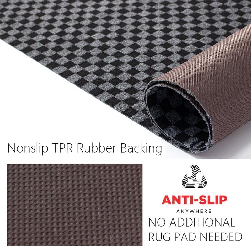 Petgrow Hallway Runner Rug 2FTX32FT, Super Skid Resistant TPR Backing Area Rug - Image 3