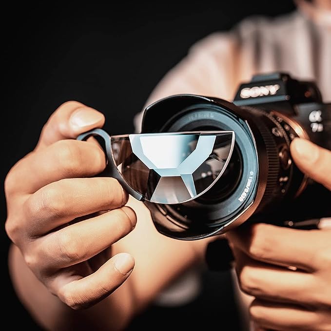Lens Prism 79mm Handheld Kaleidoscope Lens Filter Fractal Photography - Image 8