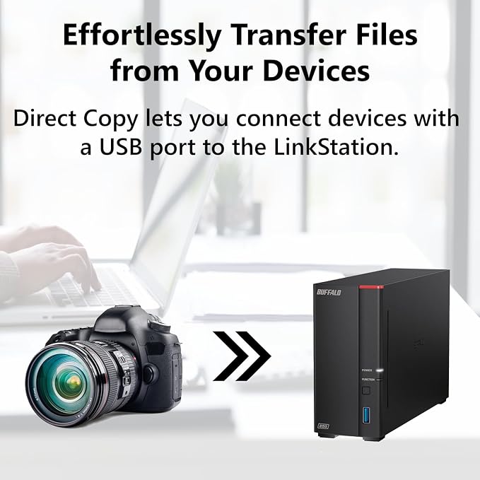 BUFFALO LinkStation 710 2TB 1-Bay NAS Network Attached Storage - Image 8