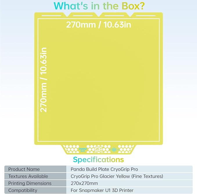 BIQU CryoGrip Pro Glacier Yellow Compatible - Image 7