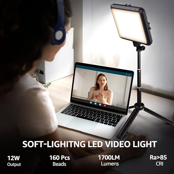 NiceVeedi LED Photography Lighting Kit, 2800K-6500K Dimmable Softlight Studio - Image 2