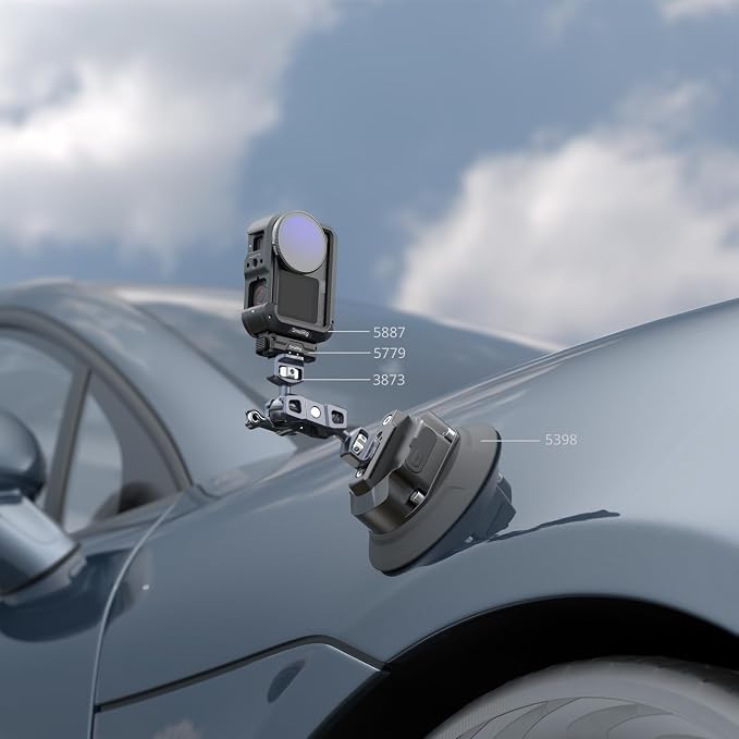 SmallRig ND32 Filter for DJI Osmo Action 6, Snap-On Polarizing Neutral Density - Image 8