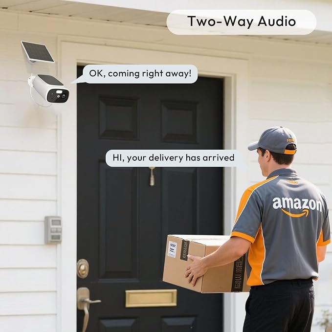 2pc 2.4G/5G WiFi Cameras for Home Security - Image 6