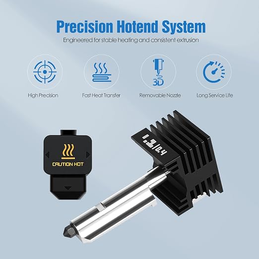Hotend Kit for Bambu Lab H2D, A1 Mini, Fast Heating & Stable Extrusion – 3D - Image 3