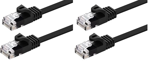 Monoprice - 109555 Cat5e Ethernet Patch Cable - Network Internet Cord - RJ45 by Monoprice