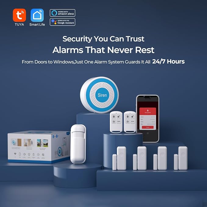 Wireless Alarm Systems, Smart Home Security System - Image 2